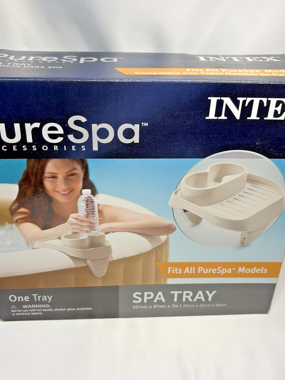 Intex PureSpa Removable Spa Cup Holder and Refreshment Tray - NEW in BOX